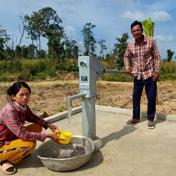 A shared clean water well for 5 families *MATCHED*
